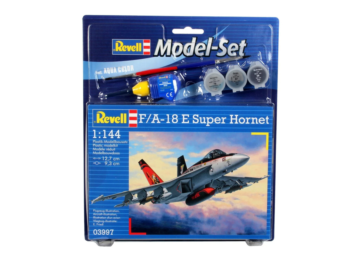 Revell F/A-18E Super Hornet, Model Set, 1:144, ab 8 Jahren - Bild 2