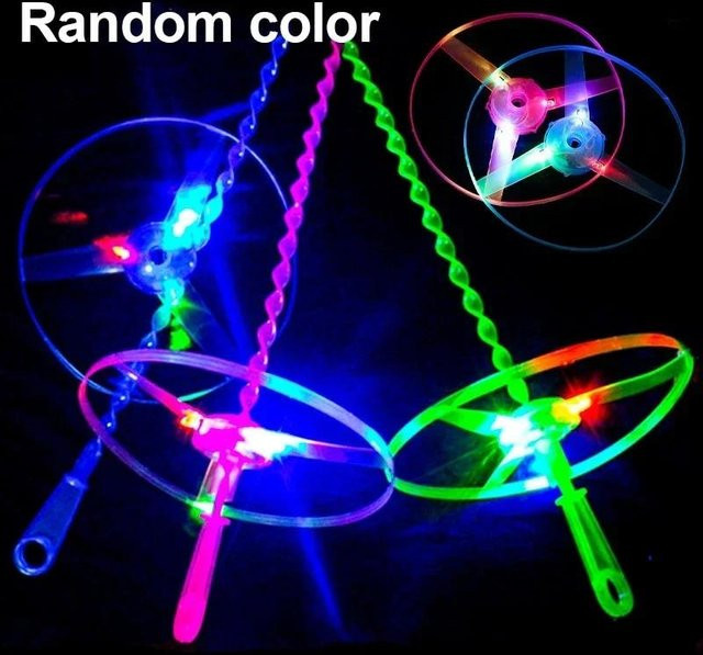 Nurb LED Leuchtende Bambus Libelle Fliegende Untertassen, Outdoor Spielzeug - Bild 1