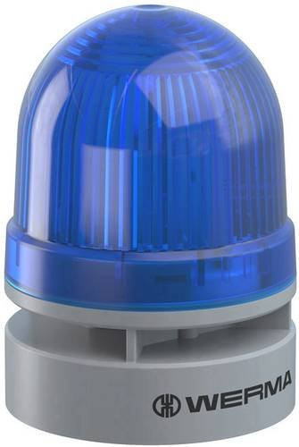 Werma Signaltechnik Signalleuchte Mini TwinLIGHT Combi 460.510.60 Blau 230 V/AC 95 dB - Bild 1