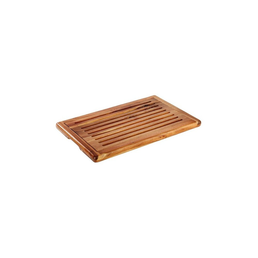APS Brotschneidebrett aus Akazienholz, braun, B/T/H: 53 x 32,5 x 2,5 cm - Bild 1