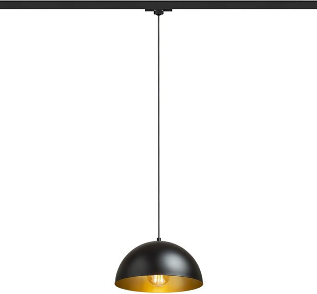 Rendl Deckenleuchte Gladys 30 LED Schienenleuchte Schwarz mit 15 W und E27 Fassung - Bild 1