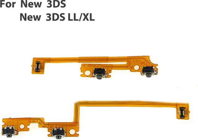 KOQZM Flexibles Knopf-Band für Nintendo New 3DS, New 3DS XL und New 3DS LL in Orange - Bild 1