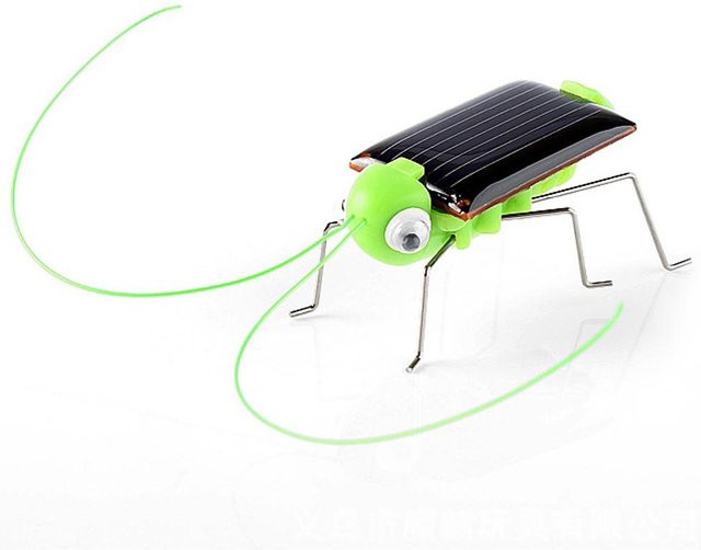 Binchi Outdoor Equipment Solar Grashüpfer, Simulationsinsekt, grün, ab 8 Jahren - Bild 1
