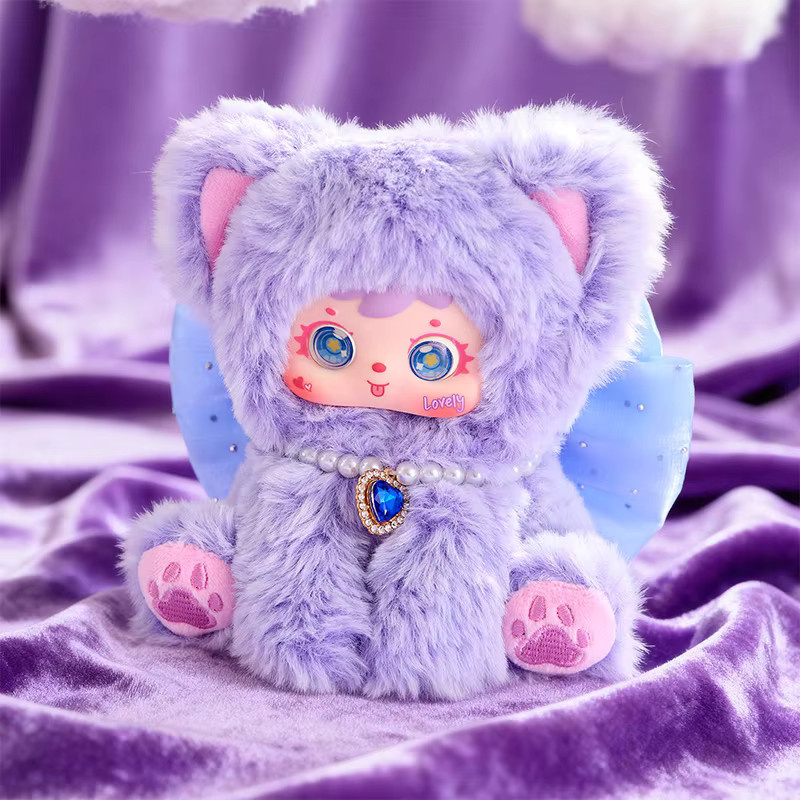 52TOYS Samuel Regenbogen-Katzen-Serie, Plüsch Mystery Blind Box, Taschenanhänger, Schlüsselanhänger, Puppe - Bild 2