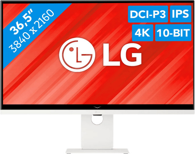 LG UltraFine 37U730SA-W 4K UHD Monitor in Weiß mit USB-C Anschluss, 37 Zoll - Bild 1