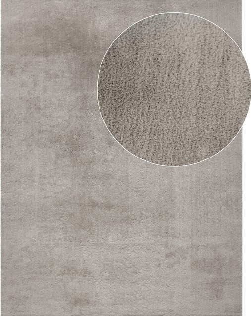 Teppich Calissa grau, pflegeleicht und rutschfest, B: 120 cm, T: 160 cm - Bild 1