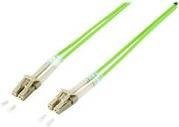 Equip LC/LC Trunk Fiber Patch Cord OM5 in Grün, Länge: 10,00 m - Bild 1