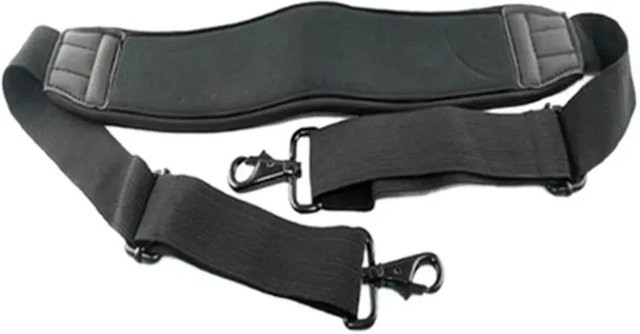 VIKEFON Verstellbarer Schultergurt mit Doppelhaken in Schwarz für Canon und Nikon Kameras sowie Laptoptaschen - Bild 1