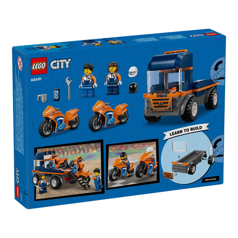 LEGO City Motorradtransporter Konstruktionsspielzeug - Bild 5