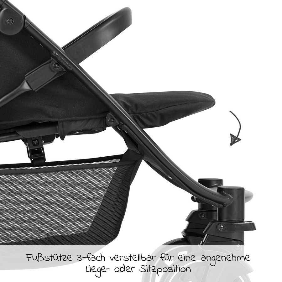 Graco Eezefold Buggy und Sportwagen mit Liegefunktion in Midnight Black - Bild 5