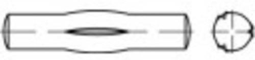 TOOLCRAFT Knebelkerbstift aus Stahl, Durchmesser: 4 mm, Länge: 18 mm, 100er Set - Bild 1