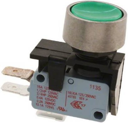Bulgin Drucktaster in Grün 3832510KG Box - Bild 1