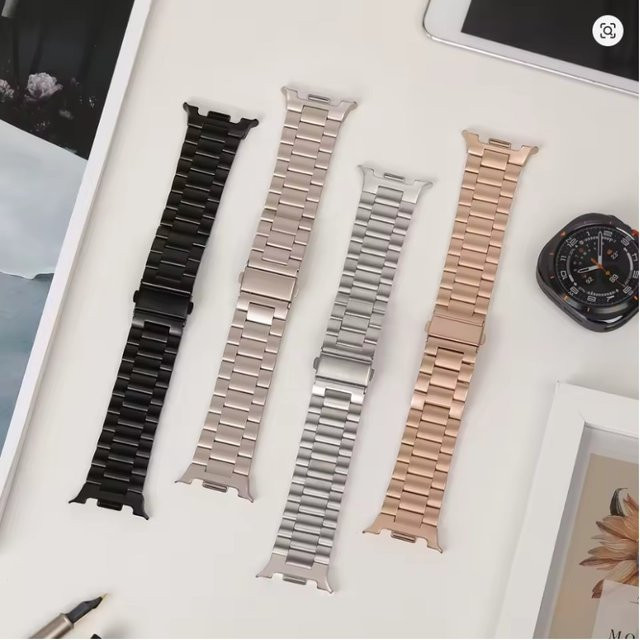 JBAILI Uhrenarmband Edelstahl, Samsung Galaxy Watch 8 Classic - Bild 1