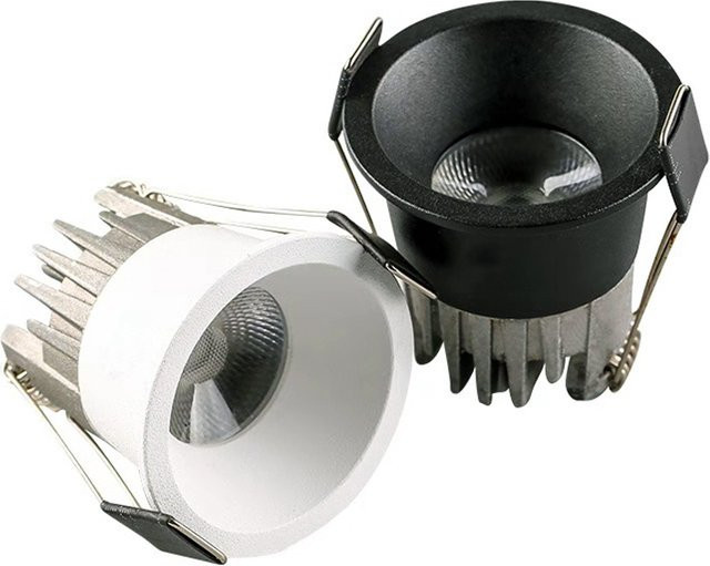 KAISANXINYI Dimmbares LED-Einbau-Downlight in Weiß mit COB-Technologie für Schlafzimmer und Küche - Bild 1