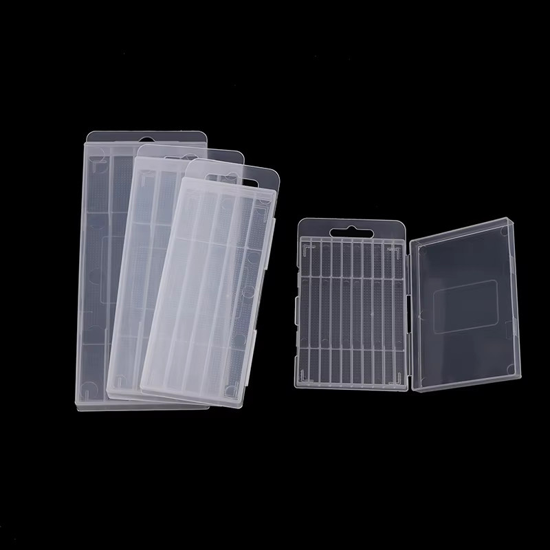 Parque5 Aufbewahrungsbox für Spiralbohrer aus Kunststoff, 10 Löcher, transparent - Bild 3