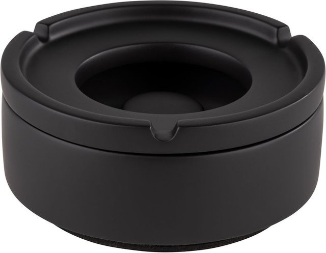 APS Windaschenbecher ELEMENT aus Beton in Schwarz, B/Ø/H: 10,5 x 10,5 x 5 cm - Bild 1