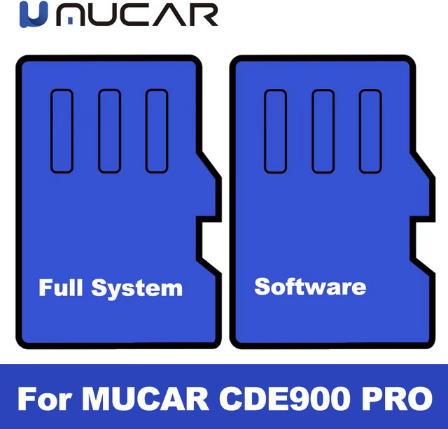 MUCAR CDE900 PRO Diagnosegerät für Reset-Funktionen, ECM, ABS, SRS und TCM mit T-Code in Blau - Bild 1