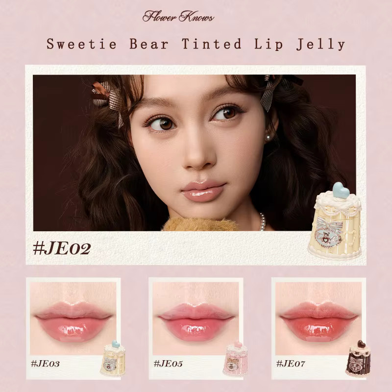 Flower Knows Sweetie Bear Collection Lip Jelly Lipgloss, Glänzend - Bild 4