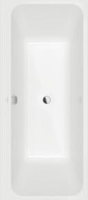 Villeroy & Boch Rechteck-Badewanne Architectura aus Acryl, weiß, B/T: 180 x 80 cm - Bild 1