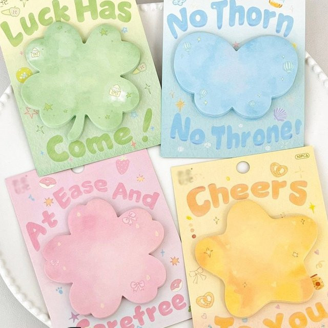 Dream Parade Alien Sticky Notes Set mit 30 Blatt in Bunt und Gelb - Bild 1