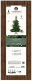 EVERLANDS Weihnachtsbaum Grandis Fir in Grün, Durchmesser: 111 cm, Höhe: 150 cm - Bild 1