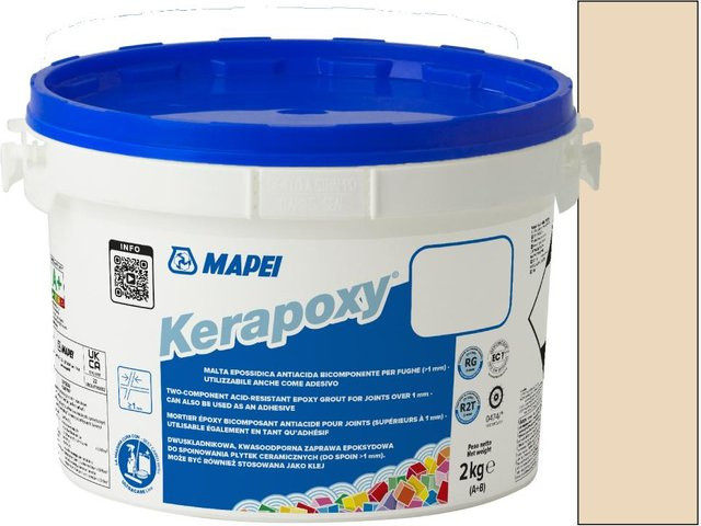 Mapei Kerapoxy 132 Epoxidharz-Fugenmörtel in Weiß, 2 kg - Bild 1