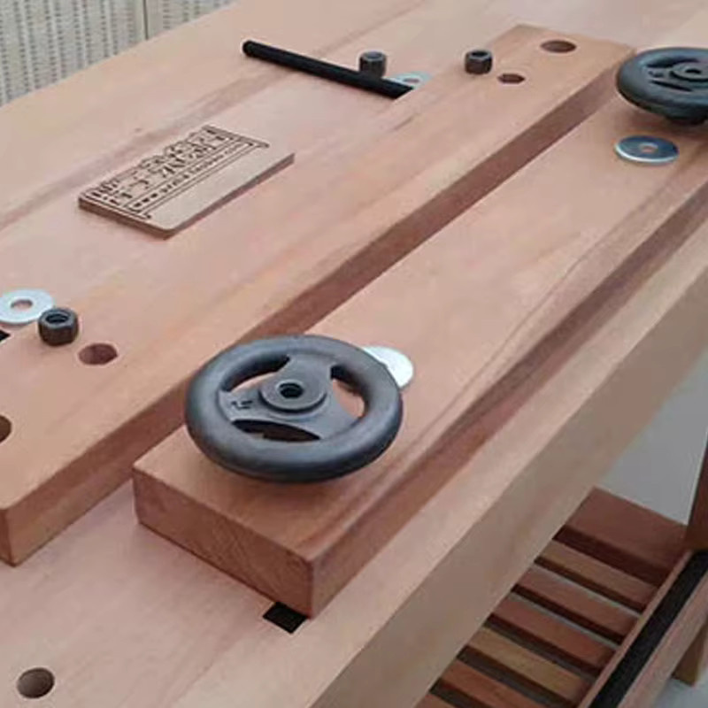 GZRUOMU WB-8513 Multifunktionaler Tischfräs-Arbeitstisch mit Doppel-Schraubzwingen für die Holzbearbeitung - Bild 3