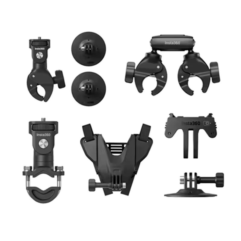 Insta360 Motorrad-Zubehör-Set in Schwarz für Ace Pro 2, Ace Pro, X5, X4 und X3 - Bild 2