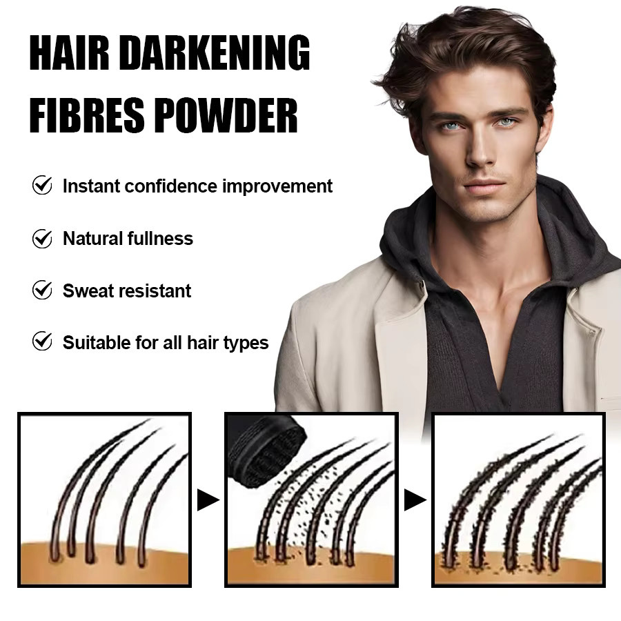 Goiple Haarverdichtungspuder für Herren, Haare - Bild 3