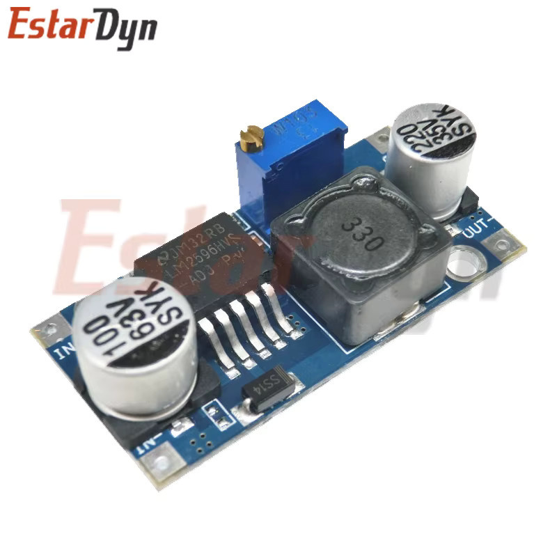 Estardyn LM2596HVS DC-DC Step Down Buck Converter Modul mit einstellbarer Spannung und Strombegrenzung, Blau - Bild 2