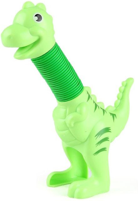 Brozebra Dinosaurier-Teleskop-Pop-Tubes, Dekompressionsspielzeug, ab 3 Jahre - Bild 1