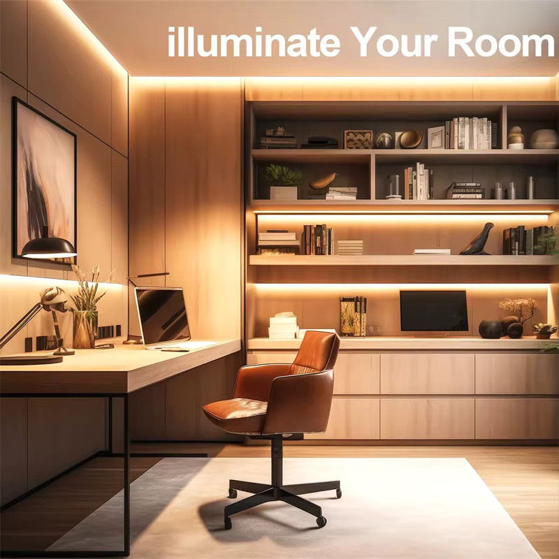 Acosh Neon Dimmbare COB LED Bandleuchte in Warmweiß mit Dimmer und USB-Anschluss für Schrank- und Möbelbeleuchtung - Bild 4