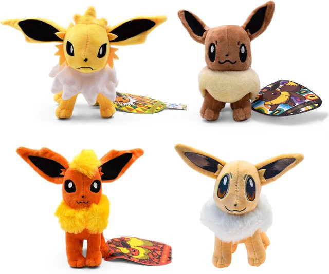 DUODUOBAO Pokémon Eevee Flareon Jolteon Plüschtiere, Bunt / Mehrfarbig - Bild 1