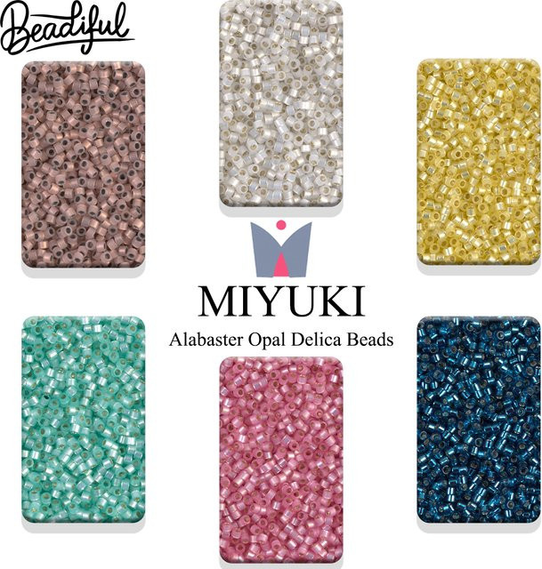 MIYUKI Delica Ceylon Glas-Saatperlen - Bild 1