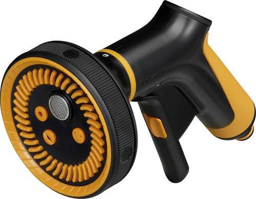 Fiskars Multi Gartenspritze mit Flow Control und Multi-Pattern Nozzle in Orange - Bild 1
