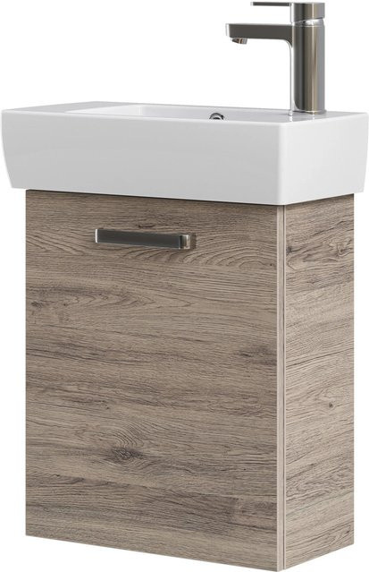 Pelipal Waschbeckenunterschrank Quickset 313 Sanremo Eiche Braun Breite: 45 cm - Bild 1