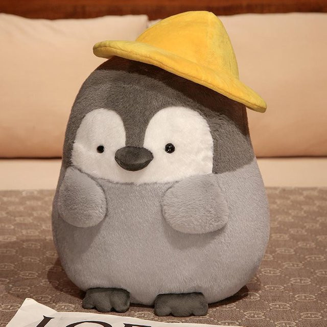 Yiran Health & Beauty Stehender Pinguin Stofftier, Plüschtier, 45cm, ab 14 Jahren - Bild 1