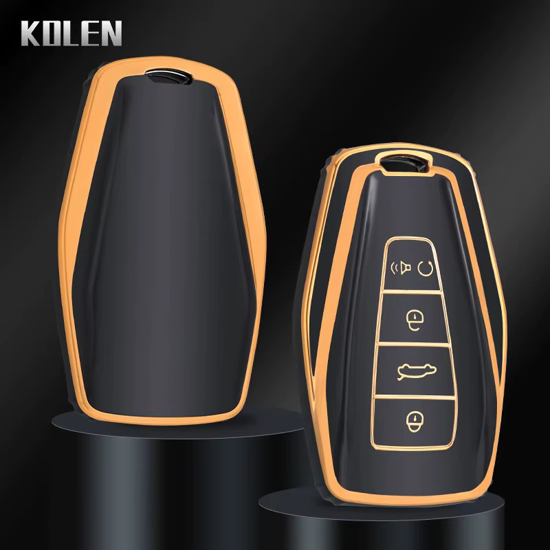 KOLEN TPU Schlüsselhülle für Geely Coolray, X6, Emgrand, GX7 und Okavango als Auto Remote Key Case Cover Shell Zubehör - Bild 4