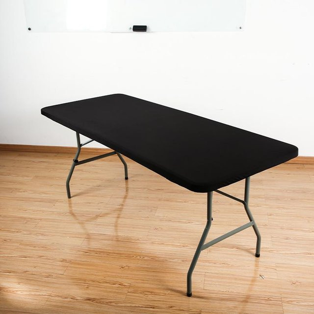 Elastische Tischdecke Yiran Furniture rechteckig schwarz B/L: 152 cm - Bild 1
