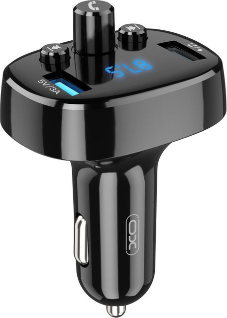 XO Design BCC02 FM-Bluetooth-Modulator in Schwarz mit 2 x USB-A - Bild 1