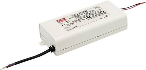 Mean Well PCD-40-350B LED-Treiber Konstantstrom 40W 0.35A dimmbar in Weiß - Bild 1