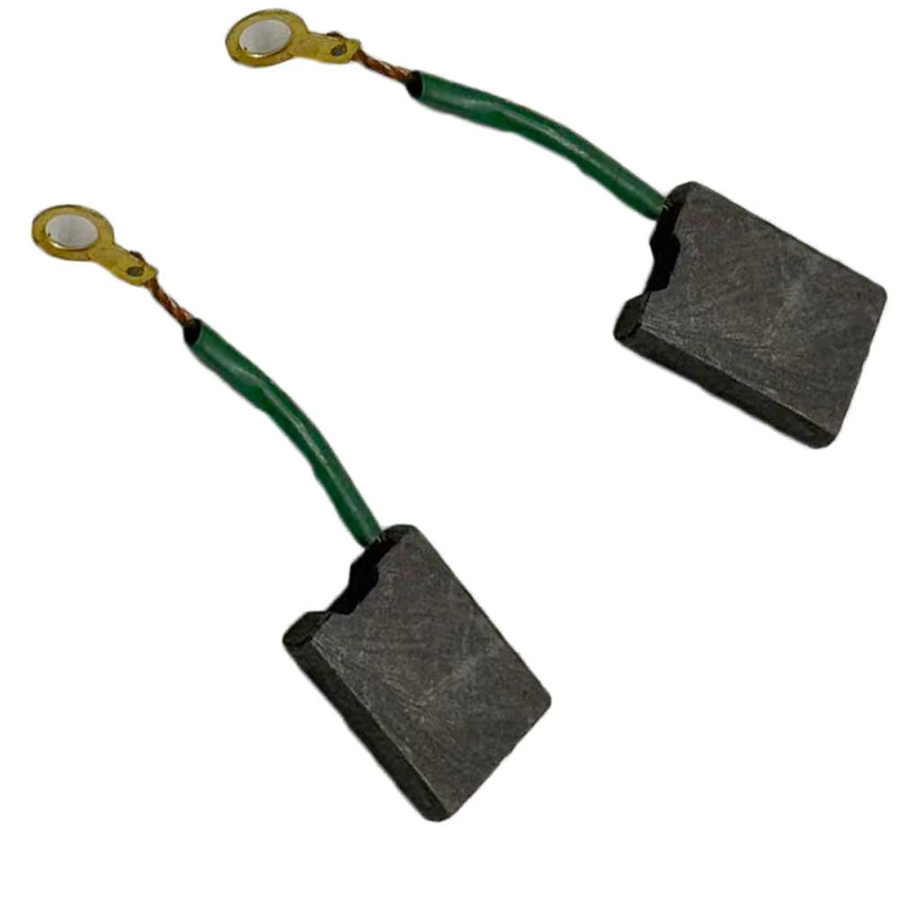 Vibratite Kohlebürstenset 839 in Schwarz für 180 und 230 Winkelschleifer, Maße: B: 6 mm, T: 16 mm, H: 20 mm - Bild 2