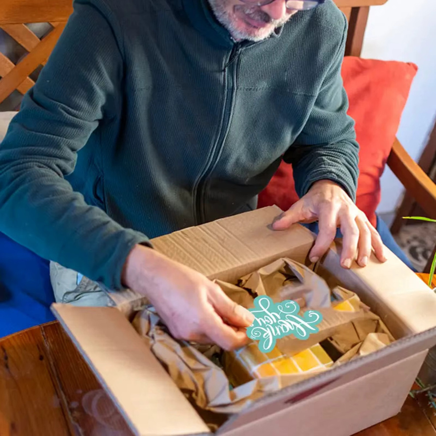 50 Stück doppelseitige Dankeskarten in Grün für dein kleines Unternehmen und Online-Shops - Bild 2
