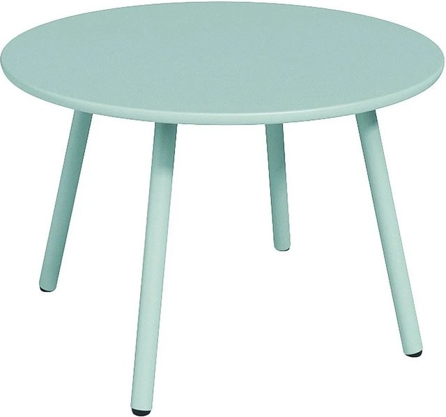 Gartenbeistelltisch Mirmande von Vente-unique in Mandelgrün aus Metall, Durchmesser: 60 cm - Bild 1