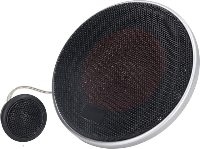 MSX 2-Wege Auto-Lautsprecher-Set in Schwarz, 6,5 Zoll, 400 Watt, 4 Ohm, 50-22 kHz, universelles Audio Stereo Komponenten-System - Bild 1