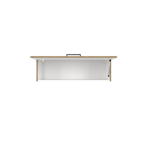 Flex-Well Küchen-Hängeschrank Cara in Schilfgrün matt und Artisan Eiche, B/H/T: 100 x 32 x 32 cm - Bild 2