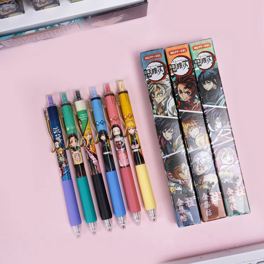 Bandai Demon Slayer Anime Blindbox Gelstift in Mehrfarbig - Bild 4