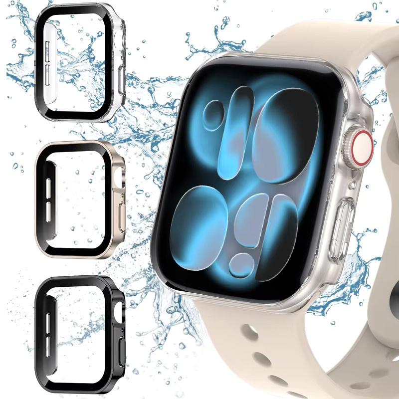 Apple Schutzhülle mit Displayschutzfolie, Apple Watch, Unisex - Bild 4