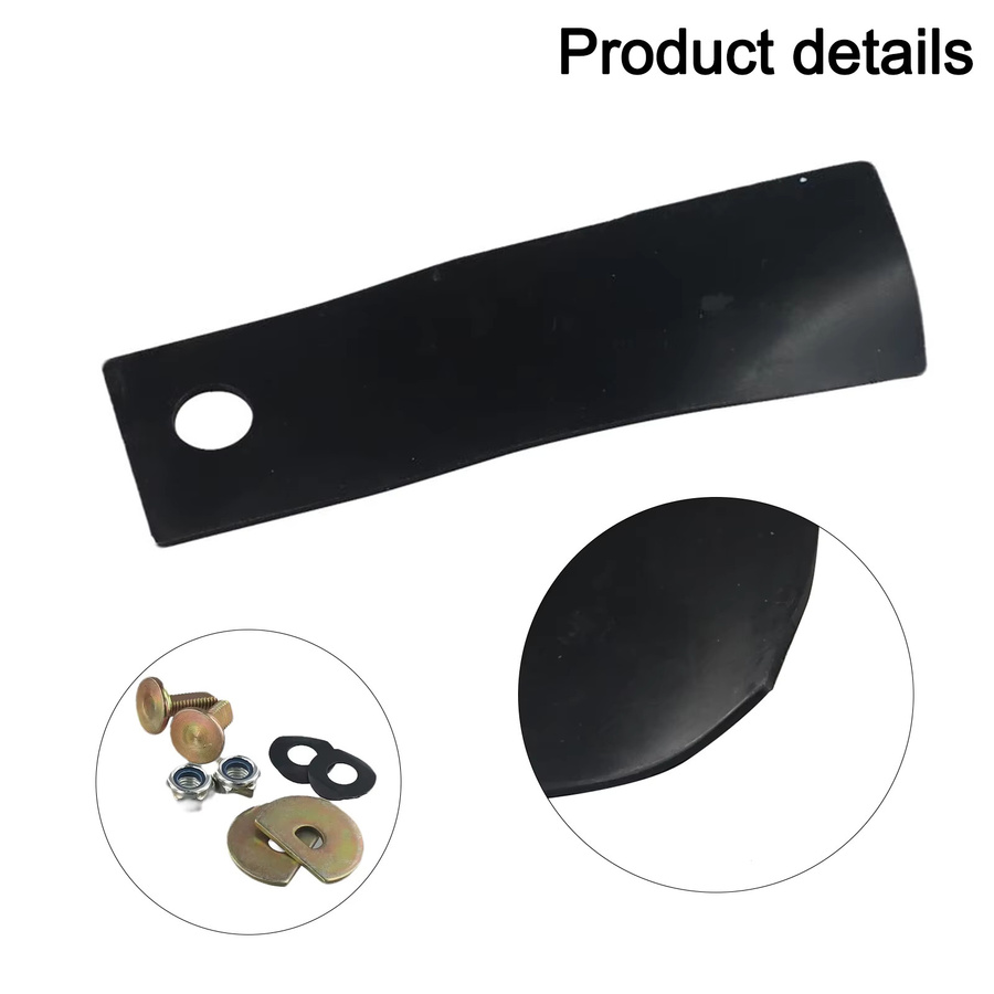DAZZLEEX Rasenmäher Ersatz Klingen Bolzen Kit für Honda HRU19R HRU195 HRU196 HRU216 HRU216M1 in Schwarz - Bild 3