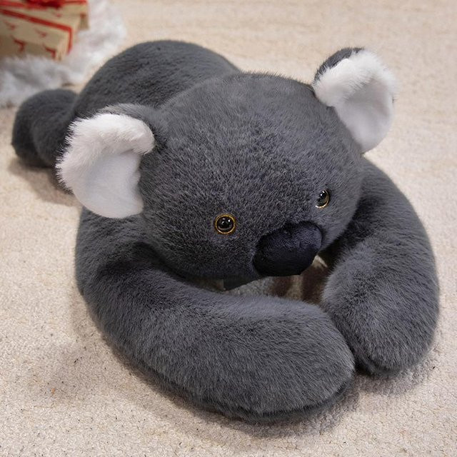 Yiran toy Dinosaurier, Beschwertes Plüschkissen, Grau - Bild 1